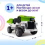 Дитячий електромобіль Вантажівка Bambi Racer, біла (JS3198EBLR-1): Максимальна швидкість, км/год 5