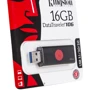 USB-флешка Kingston 16GB DataTraveler 106 USB 3.0 Black/Red (DT106/16GB): Обсяг пам'яті 16 GB