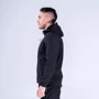 Спортивная толстовка Peak FW293211-BLA 52 черная с капюшоном на молнии: Вид Спортивные толстовки