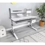 Парта-трансформер для школьника Cubby Ginepro Grey: Особенности Регулировка угла наклона столешницы, Регулировка высоты
