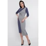 Сукня FashionUp PL-1753A 42 синє повсякденне подовжене міді: Вид Повсякденні сукні