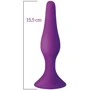 Анальная пробка на присоске MAI Attraction Toys №35 Purple