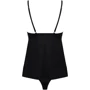 Комплект: топ с трусиками Obsessive Bella Rou black XS/S