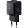 Зарядний пристрій Baseus Wall Charger Palm USB-C+USB 30W Black (P1011160A113-00)