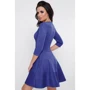Платье FashionUp PL-1673A 46 фиолетовое повседневное до середины бедра: Состав Полиэстер, Хлопок