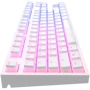 Клавиатура Dark Project KD87A PBT Mechanical Gateron Cap Teal White (DP-KD-87A-107700-GTC): Количество клавиш 83
