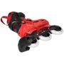 Роликовые коньки Раздвижные ролики Powerslide PHUZION KIDS SKATES Universe red, Hardboot, 29,0-32,0 (940611)