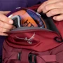 Рюкзак туристичний Osprey Kresta 20 Rosewood Red - WS / WM - червоний фото 2