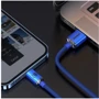 Кабель Baseus USB Cable to Lightning Crystal Shine Series 2.4A 2m Blue (CAJY000103) фото 3