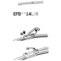 Двірник безкаркасний TRICO ExactFit Flat (650мм) EFB6514L: Конструкція безкаркасні