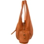 Женская сумка хобо Laskara коричневая (LK-10239-cognac): Пол Женский