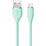 Кабель Baseus USB Cable to Lightning Silica Gel 2.4A 1.2m Green (CAGD000006): Тип USB Cable - Lightning