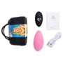 Вибратор в трусики FeelzToys Panty Vibrator Pink с пультом ДУ + сумочка-чехол