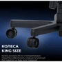 Игровое кресло Anda Seat Kaiser 3E XL Dark Grey Fabric (AD23YC-XL-09-GB-CF-G01)