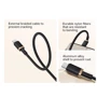 Кабель Baseus Cable USB-C to USB-C 100W 2m Gold/Black (P10377803U01-02) фото 5