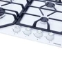 Варочная поверхность газовая Weilor GM W604 WH: Рабочая поверхность эмаль