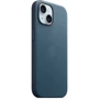 Чохол для iPhone Apple iPhone 15 FineWoven Case with MagSafe - Pacific Blue (MT3G3ZM/A): Матеріали Ткань