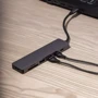 Адаптер Proove Adapter Iron Link USB-C to 2xUSB-C+2xUSB3.0+HDMI Silver (HBIL00222024): Интерфейс подключения USB-C