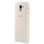 Чехол для телефонов Samsung Dual Layer Cover Gold (EF-PJ600CFEGRU) for Samsung J600 Galaxy J6 2018: Тип накладка на заднюю часть