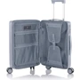 Чемодан Heys Earth Tones (S) Glacier Grey серый (10156-0144-21)/(10156-0144-S3): Застежка Молния