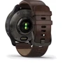 Смарт-часы Garmin Venu 2 Plus Slate Stainless Steel Bezel With Slate Case And Brown Leather Band (010-02496-15): Карты памяти нет