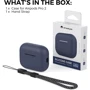 Чехол для наушников AhaStyle Silicone Case with strap Midnight Blue (X003E41MYN) for Apple AirPods Pro 2 фото 6