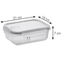 Емкость для хранения Tescoma Freshbox Glass 1 л (892172): Тип Контейнер