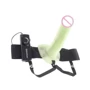 Фаллопротез светящийся с вибратором Fetish Fantasy Vibrating Hollow, 16х4 см