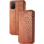 Аксесуар для смартфона Mobile Case Getman Cubic Brown for Xiaomi Poco M3: Матеріал искусcтвенная кожа и термополиуретан
