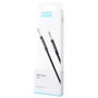 Кабель Proove Audio Cable AUX 3.5mm Jack Weft 1m Black: Тип Mini-jack 3.5mm M - Mini-jack 3.5mm M