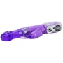Вибратор с стимулятором клитора и функцией ротации BAILE - Travel partner Purple (BW-020236R)