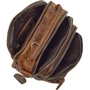 Чоловіча сумка через плече Buffalo Bags коричнева (SHIT1171-brown): Фактура Гладкая, Матовая