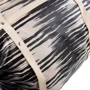 Женская сумка бочонок Laskara черно-белая (LK-10251-zebra): Тип ручки С двумя ручками, Длинная ручка
