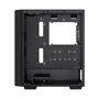 Корпус Deepcool CC560 V2 Black: Материал передней панели пластик и металл