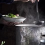 Тарелка глубокая ІКЕА GLADELIG серый 21 см 4 шт (80457161): Крышка нет