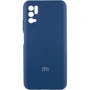 Чехол для телефонов Mobile Case Silicone Cover Shield Camera Navy Blue for Xiaomi Redmi Note 10 5G / Poco M3 Pro / Poco M3 Pro 5G