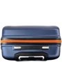 Чемодан Rogal M темно-синій (RGL720M-dark-blue-orange): Матеріал пластик