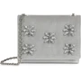 Женская сумка кросс боди Furla Viva Mini Pochette серебристая (1045833)