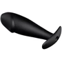 Анальная пробка с вибрацией Pretty Love Vibrating Butt Plug (чёрный)