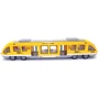 Машинка игрушечная Автопром Электричка 43х6х9 см, желтый (7954AB)
