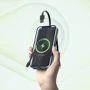 Зовнішній акумулятор iWALK Power Bank Scorpion Air 10000mAh Світильник/USB-C з MagSafe Wireless Charger Black (UBA10000M): Тип батареї Літій-полімерні