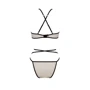 Комплект Passion CHIKA SET cream XXL/XXXL