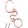 Наручники Fetish Tentation Premium Chick wrist cuffs in rose-gold metal