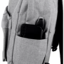 Сумка для ноутбуков ColorWay 15.6" Casual Grey (CW-BPC156-GR): Внутренние размеры 290 х 390 х 130 мм