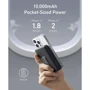 Зовнішній акумулятор Anker Power Bank 10000mAh 633 Magnetic Magsafe Black (A1641): Кабелі / перехідники для смартфонів в комплекті USB Type-C