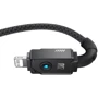 Кабель Baseus Cable USB-C для Lightning Unbreakable Series Fast Charging 1m Black (P10355803111-00): Довжина 1 м