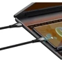 Кабель Baseus Cable USB-C to USB-C Glimmer Series Fast Charging 100W 1m Black (CADH000701) фото 5