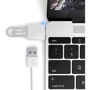Адаптер Satechi Adapter USB-C to USB Silver (ST-TCUAS): Додаткові роз'єми USB OTG