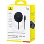 Зарядное устройство Baseus Wireless Charging Magnetic Mini4 Qi2 15W Black (P10278200111-00) for Apple iPhone 16 I 15 I 14 I 13 I 12 series: Количество USB-портов нет