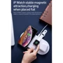 Зарядний пристрій Baseus Wireless Charging Smart White (WX3IN1-C02) for Apple iPhone, Apple Watch and Apple AirPods: Кількість USB-портів немає